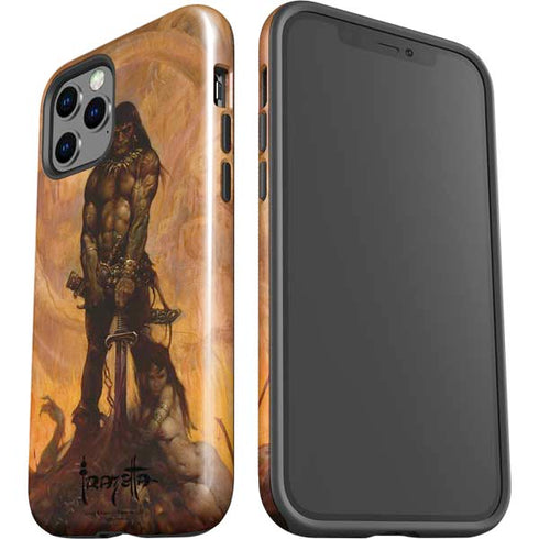 Frazetta Barbarian iPhone 12 Pro Impact Case